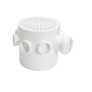 Caixa sifonada redonda 7 entradas dn 150