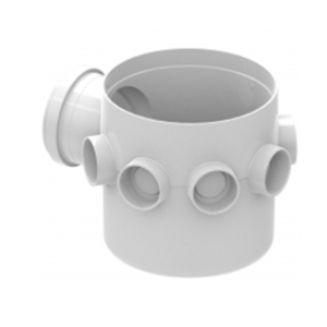 Corpo caixa sifonada dn 150x170x75 (com 7 entradas)