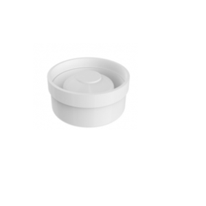 Corpo ralo cilíndrico branco 100x40