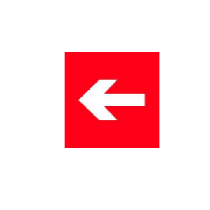 Placas E13 de sinalização de equipamento de combate a incêndio e alarme