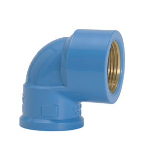 Joelho 90º soldável com bucha de latão