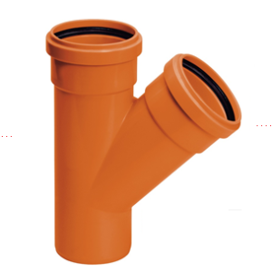 Junção simples silentium PVC mineralizado