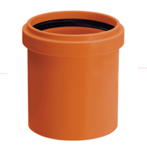 Luva silentium PVC mineralizado