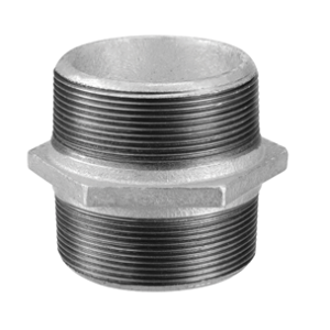 Niple duplo galvanizado bsp