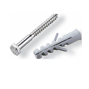 Parafuso sextavado com bucha