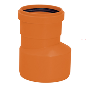 Redução excêntrica silentium PVC mineralizado