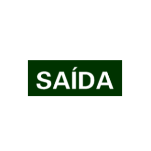 Placa S12 de sinalização de orientação e salvamento