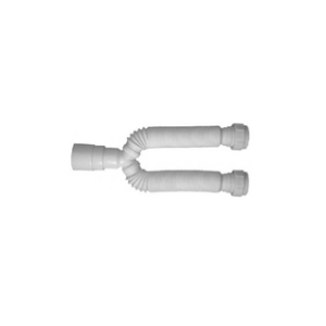 Sifão extensivo duplo universal PVC branco