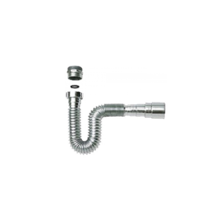 Sifão tubo extensivo universal cromado