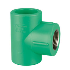 Te F/F/F – PPR com inserto metálico