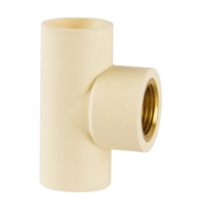 Tê de transição super CPVC – flowguard x metal