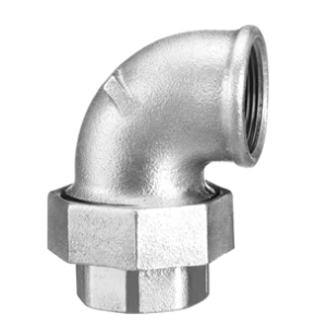 União com cotovelo assento cone longo bsp