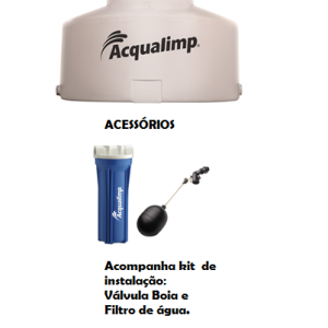 Caixa d’água acqualimp água limpa