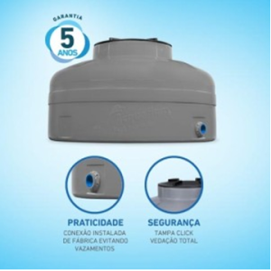 Caixa d’água acqualimp fácil instalação