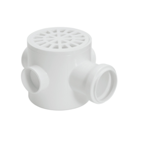 Caixa sifonada redonda 3 entradas