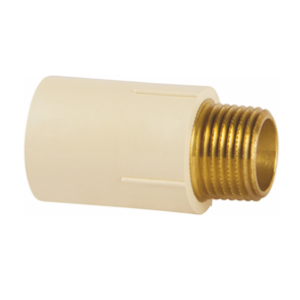 Conector de transição macho CPVC ultratemp
