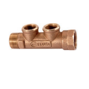 Distribuidor 2 saídas 302.2 -conexão flangeada