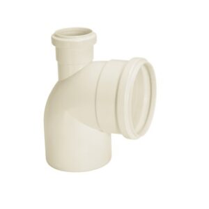 Joelho 90º com visita PVC esgoto
