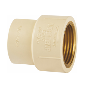 Luva de transição CPVC x metal ultratemp CPVC