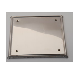 Ralo cego inox com caixilho