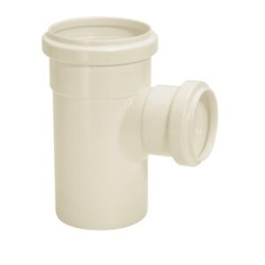 Tê de redução PVC esgoto