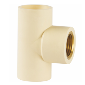 Tê de transição CPVC x metal ultratemp CPVC